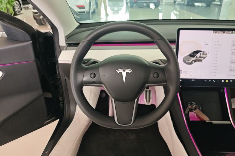 Used Tesla Model 3 2020 Standard Range Rear-Wheel Drive Upgraded Version Steering Wheel
