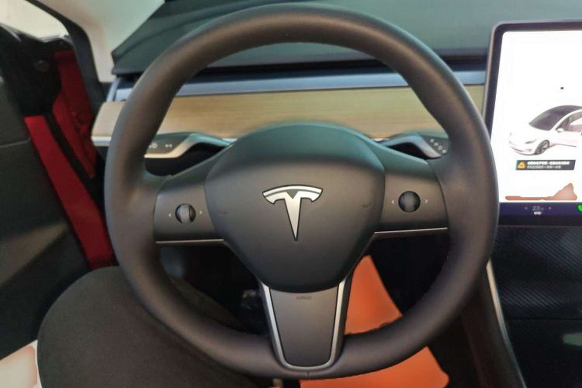 Used Tesla Model 3 2020 Standard Range Rear-Wheel Drive Upgraded Version Steering Wheel