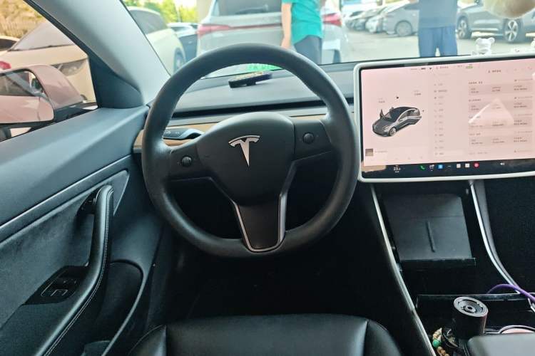 Used Tesla Model 3 2020 Standard Range Rear-Wheel Drive Upgraded Version Steering Wheel