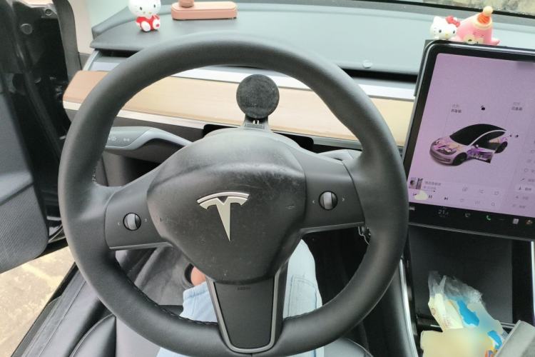 Used Tesla Model 3 2020 Standard Range Rear-Wheel Drive Upgraded Version Steering Wheel