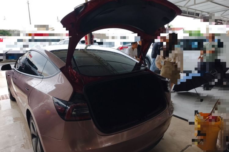 Used Tesla Model 3 2020 Revised Version Standard Range Rear-Wheel Drive – Upgraded Edition Trunk