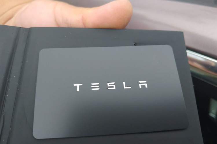 Used Tesla Model 3 2020 Standard Range Rear-Wheel Drive Upgraded Version Vehicle Key