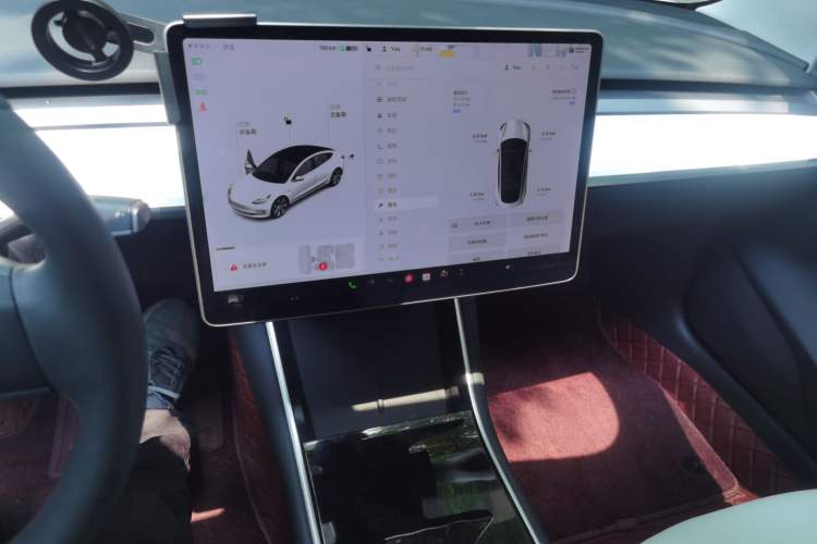 Used Tesla Model 3 2020 Refreshed Version Long-Range Rear-Wheel Drive Audio And AC Panel
