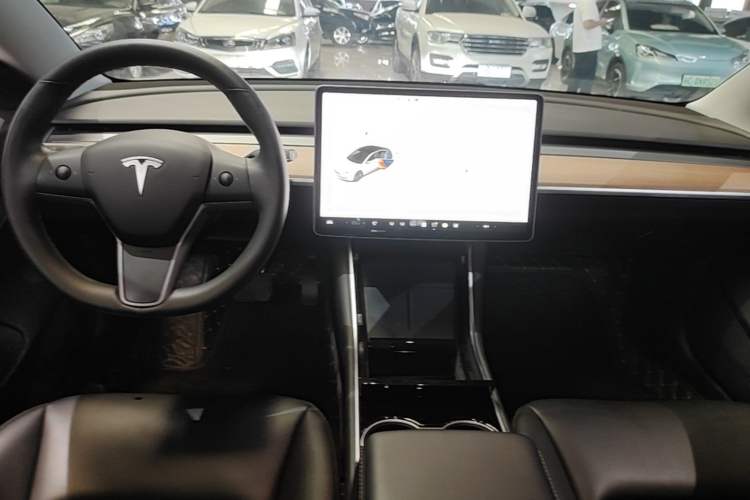 Used Tesla Model 3 2020 Standard Range Rear-Wheel Drive Upgraded Version Audio And AC Panel