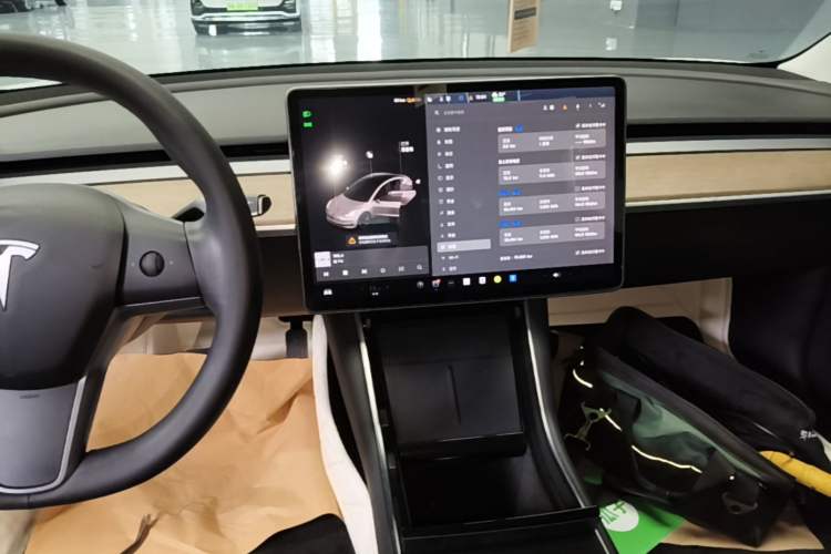 Used Tesla Model 3 2020 Revised Version Standard Range Rear-Wheel Drive – Upgraded Edition Audio And AC Panel