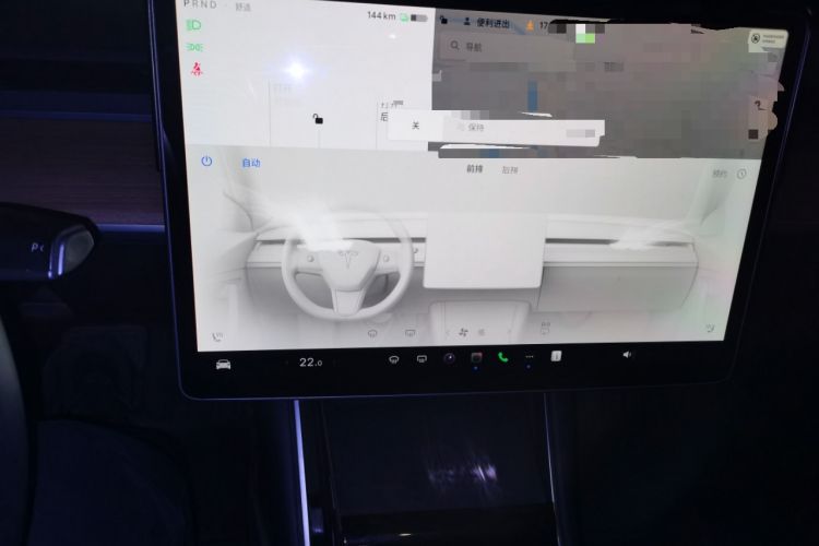Used Tesla Model 3 2020 Revised Version Standard Range Rear-Wheel Drive – Upgraded Edition Audio And AC Panel