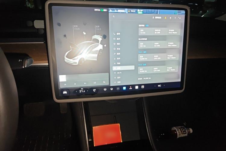 Used Tesla Model 3 2020 Revised Version Standard Range Rear-Wheel Drive – Upgraded Edition Audio And AC Panel