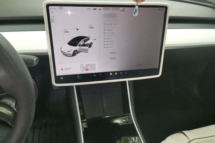 Used Tesla Model 3 2020 Revised Version Standard Range Rear-Wheel Drive – Upgraded Edition Audio And AC Panel