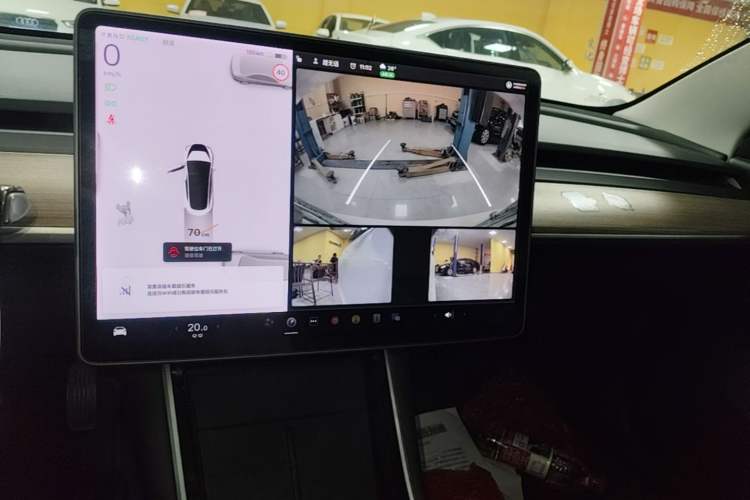 Used Tesla Model 3 2020 Standard Range Rear-Wheel Drive Upgraded Version Audio And AC Panel