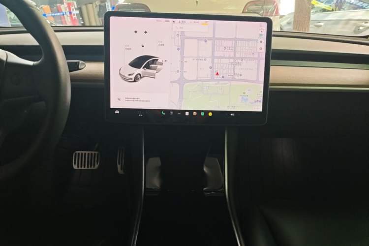 Used Tesla Model 3 2020 Refreshed Version Long-Range Rear-Wheel Drive Audio And AC Panel