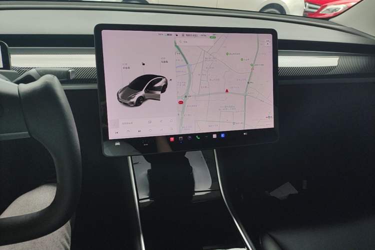 Used Tesla Model 3 2020 Revised Version Standard Range Rear-Wheel Drive – Upgraded Edition Audio And AC Panel