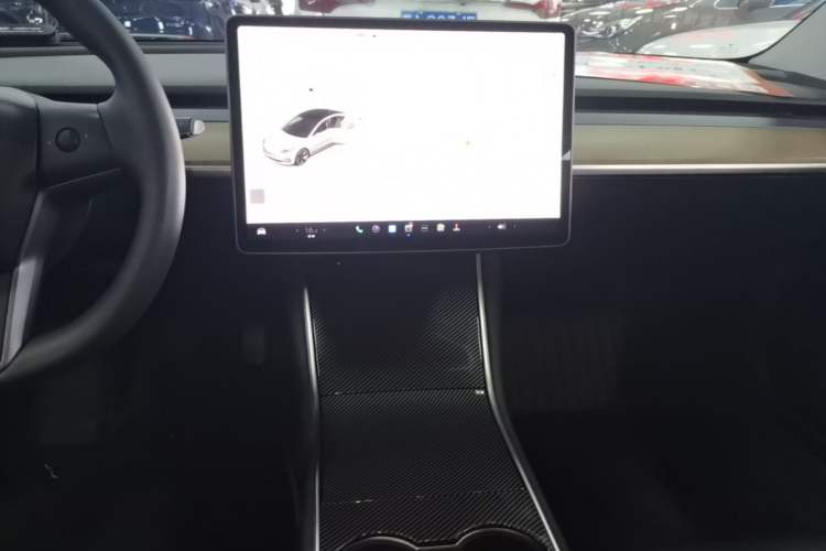 Used Tesla Model 3 2020 Standard Range Rear-Wheel Drive Upgraded Version Audio And AC Panel