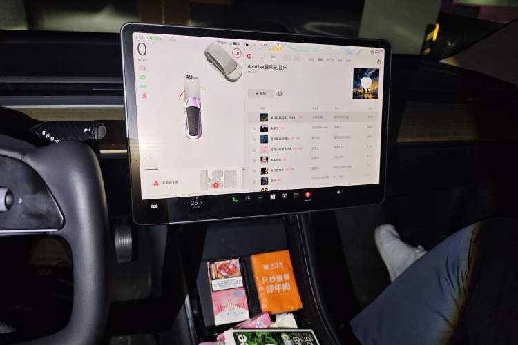 Used Tesla Model 3 2020 Standard Range Rear-Wheel Drive Upgraded Version Audio And AC Panel