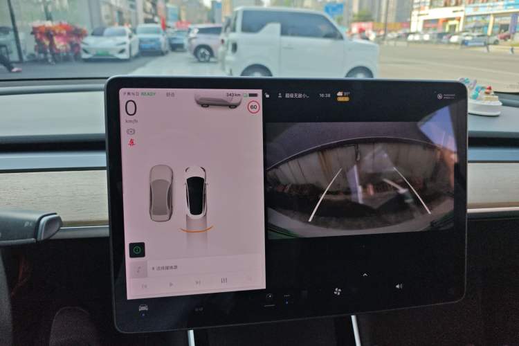 Used Tesla Model 3 2020 Revised Version Standard Range Rear-Wheel Drive – Upgraded Edition Audio And AC Panel