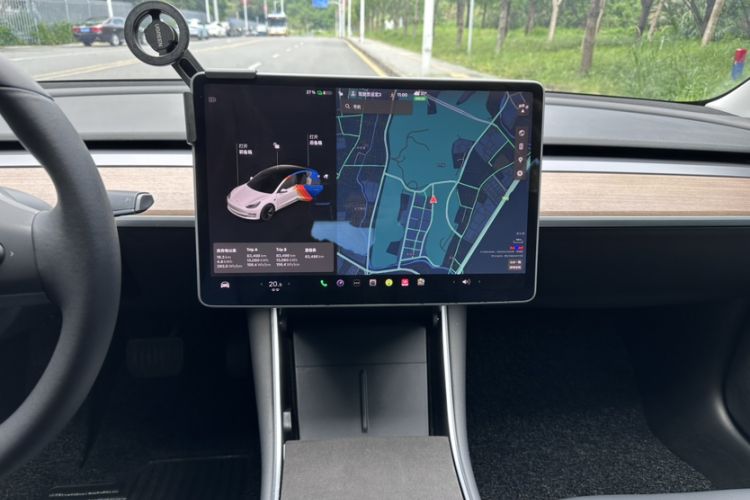 Used Tesla Model 3 2020 Revised Version Standard Range Rear-Wheel Drive – Upgraded Edition Audio And AC Panel