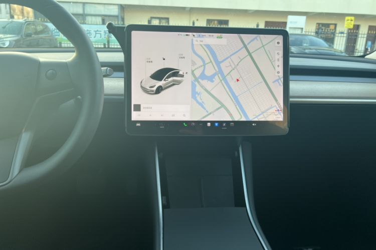 Used Tesla Model 3 2020 Standard Range Rear-Wheel Drive Upgraded Version Audio And AC Panel