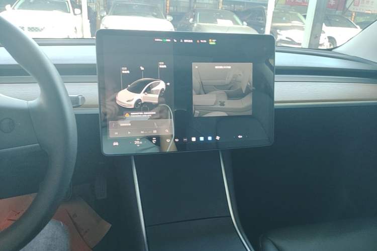 Used Tesla Model 3 2020 Revised Version Standard Range Rear-Wheel Drive – Upgraded Edition Audio And AC Panel