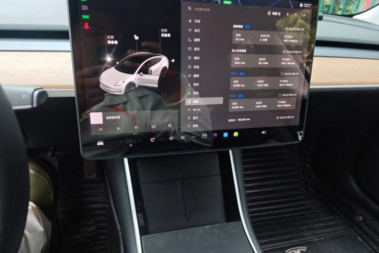 Used Tesla Model 3 2020 Revised Version Standard Range Rear-Wheel Drive – Upgraded Edition Audio And AC Panel