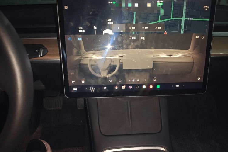 Used Tesla Model 3 2020 Revised Version Standard Range Rear-Wheel Drive – Upgraded Edition Audio And AC Panel