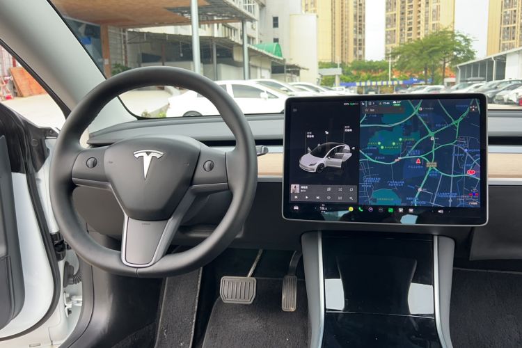 Used Tesla Model 3 2020 Refreshed Version Long-Range Rear-Wheel Drive Audio And AC Panel