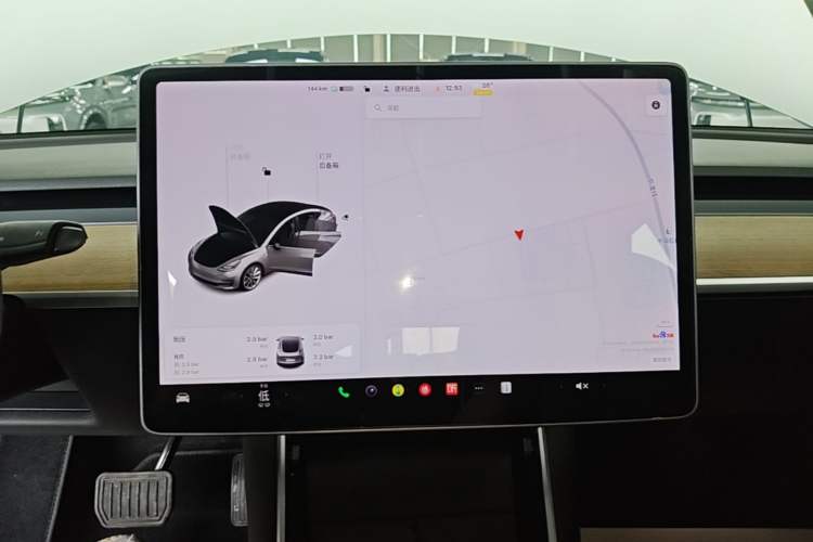 Used Tesla Model 3 2020 Refreshed Version Long-Range Rear-Wheel Drive Audio And AC Panel