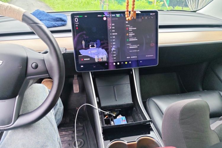 Used Tesla Model 3 2020 Refreshed Version Long-Range Rear-Wheel Drive Audio And AC Panel