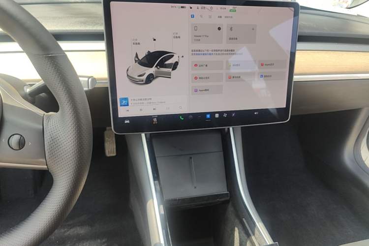 Used Tesla Model 3 2020 Revised Version Standard Range Rear-Wheel Drive – Upgraded Edition Audio And AC Panel