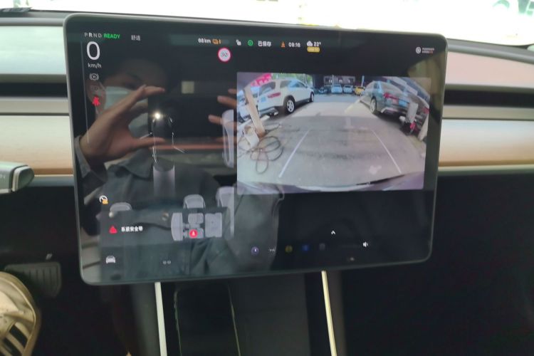 Used Tesla Model 3 2020 Refreshed Version Long-Range Rear-Wheel Drive Audio And AC Panel