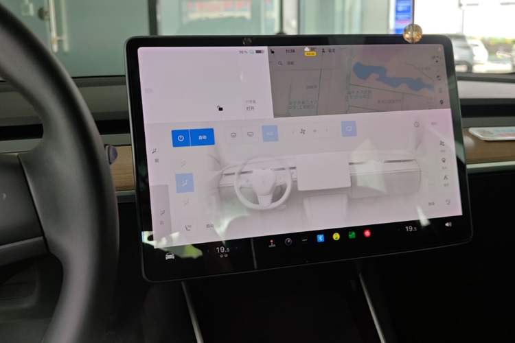 Used Tesla Model 3 2020 Revised Version Standard Range Rear-Wheel Drive – Upgraded Edition Audio And AC Panel