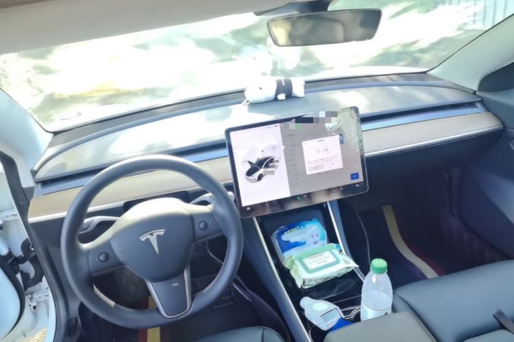 Used Tesla Model 3 2020 Revised Version Standard Range Rear-Wheel Drive – Upgraded Edition Center Console