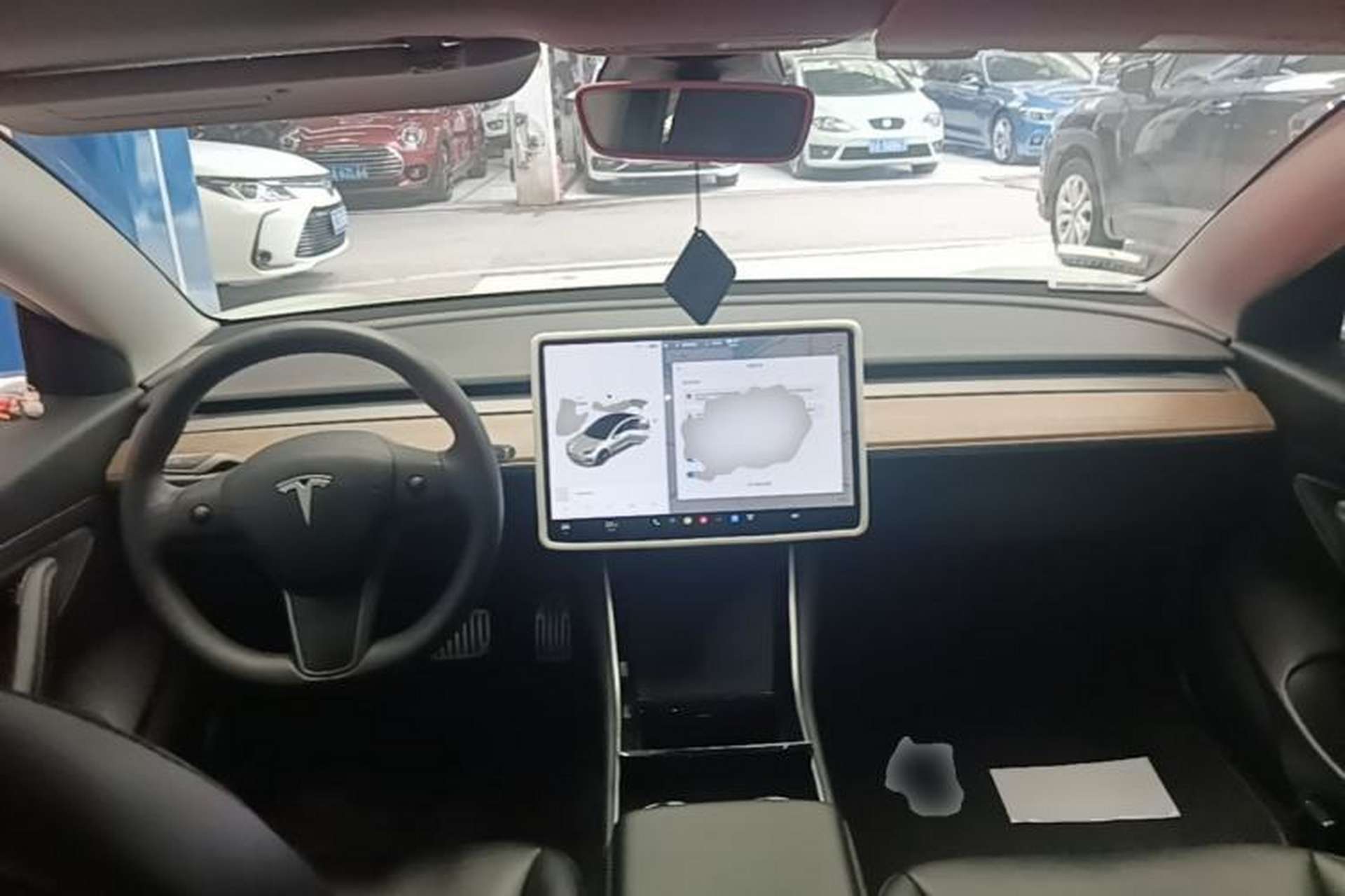 Used Tesla Model 3 2020 Standard Range Rear-Wheel Drive Upgraded Version Center Console