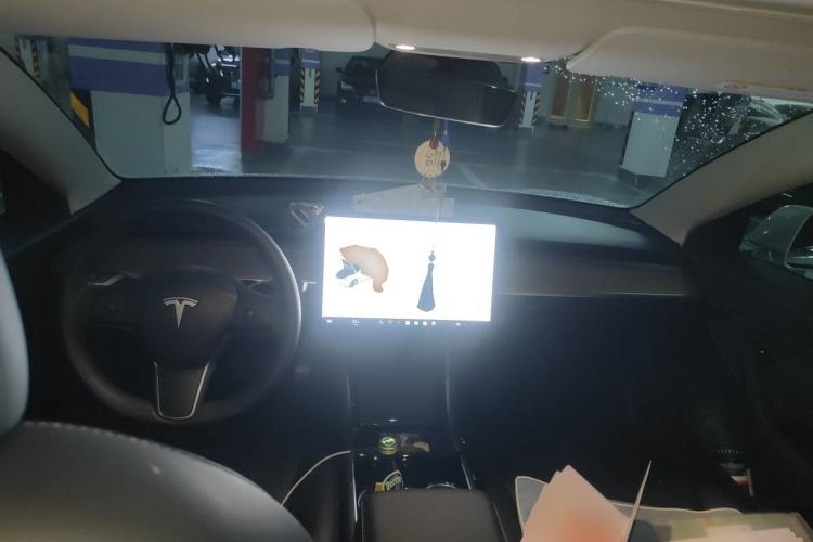 Used Tesla Model 3 2020 Revised Version Standard Range Rear-Wheel Drive – Upgraded Edition Center Console