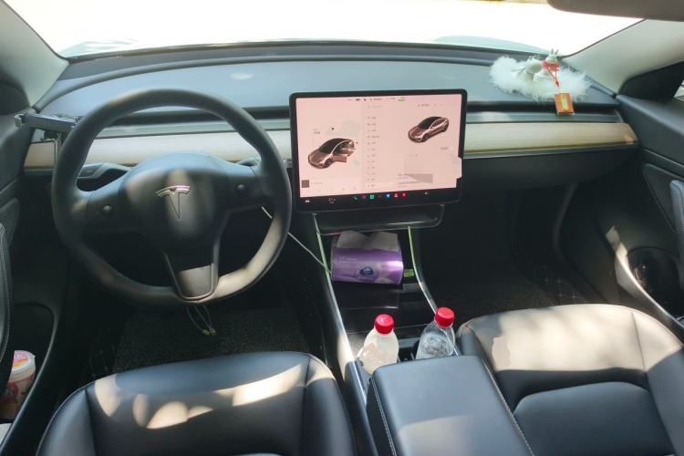 Used Tesla Model 3 2020 Revised Version Standard Range Rear-Wheel Drive – Upgraded Edition Center Console