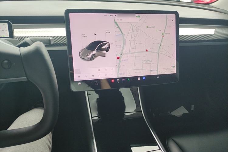 Used Tesla Model 3 2020 Revised Version Standard Range Rear-Wheel Drive – Upgraded Edition Center Console