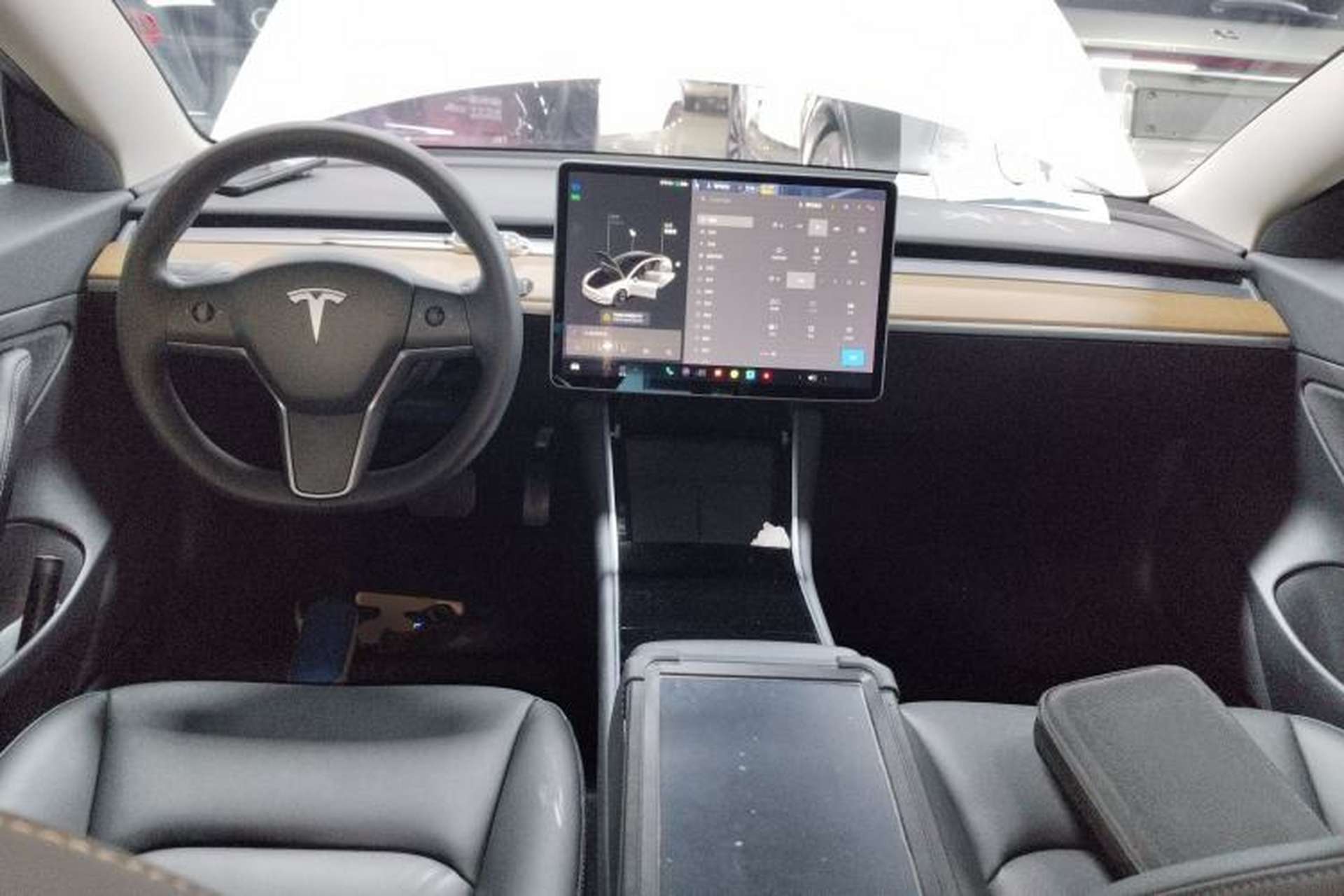 Used Tesla Model 3 2020 Standard Range Rear-Wheel Drive Upgraded Version Center Console