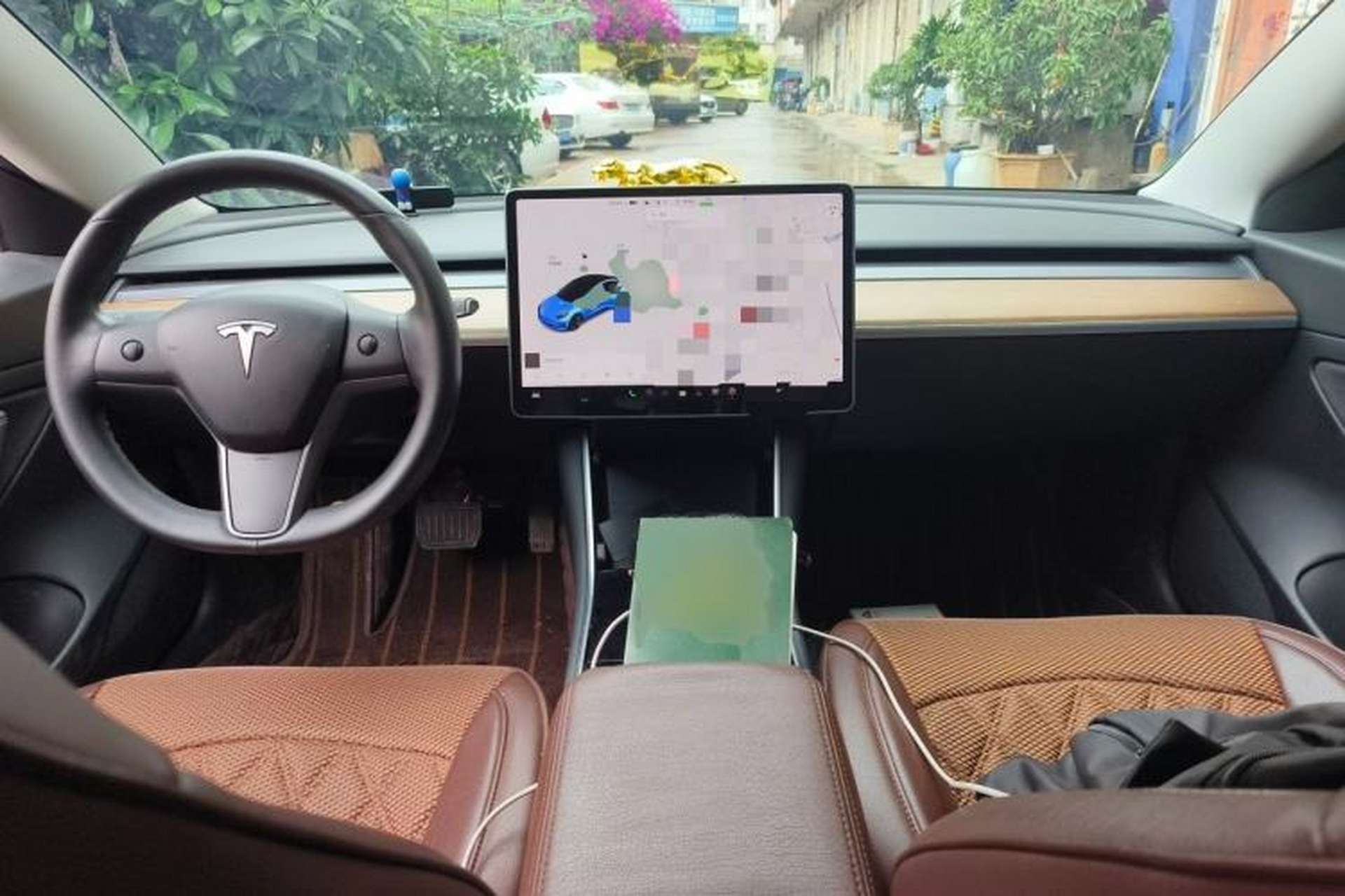 Used Tesla Model 3 2020 Standard Range Rear-Wheel Drive Upgraded Version Center Console