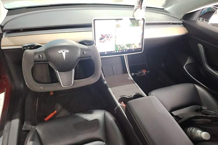 Used Tesla Model 3 2020 Standard Range Rear-Wheel Drive Upgraded Version Center Console