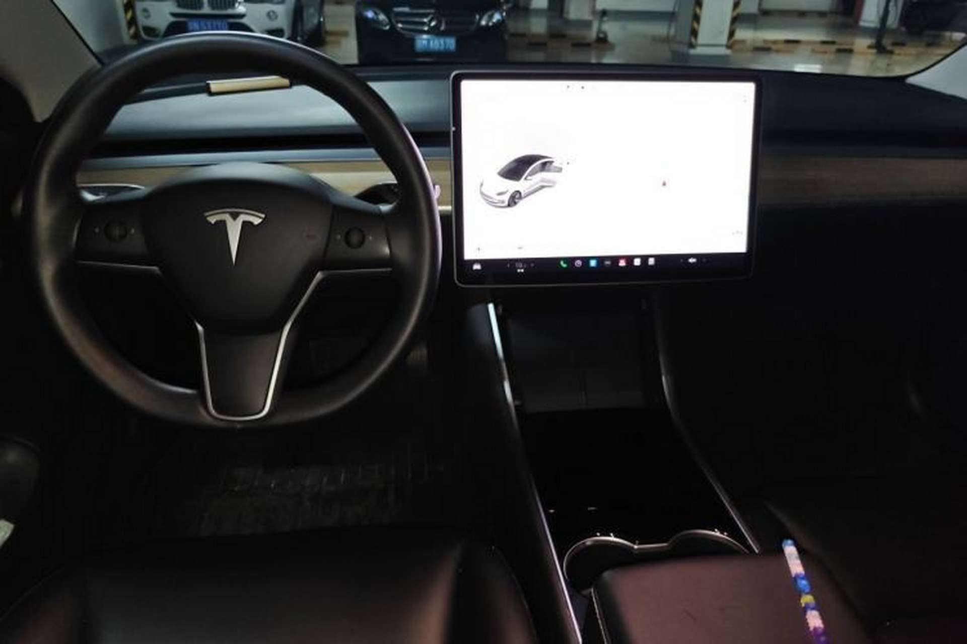 Used Tesla Model 3 2020 Standard Range Rear-Wheel Drive Upgraded Version Center Console