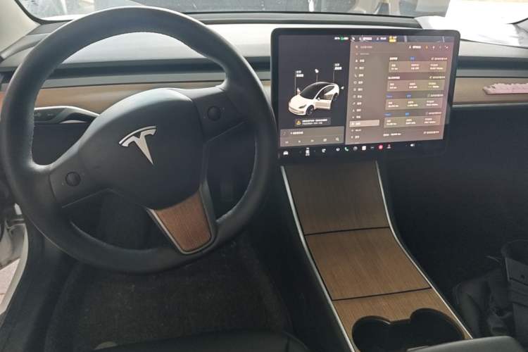 Used Tesla Model 3 2020 Revised Version Standard Range Rear-Wheel Drive – Upgraded Edition Center Console