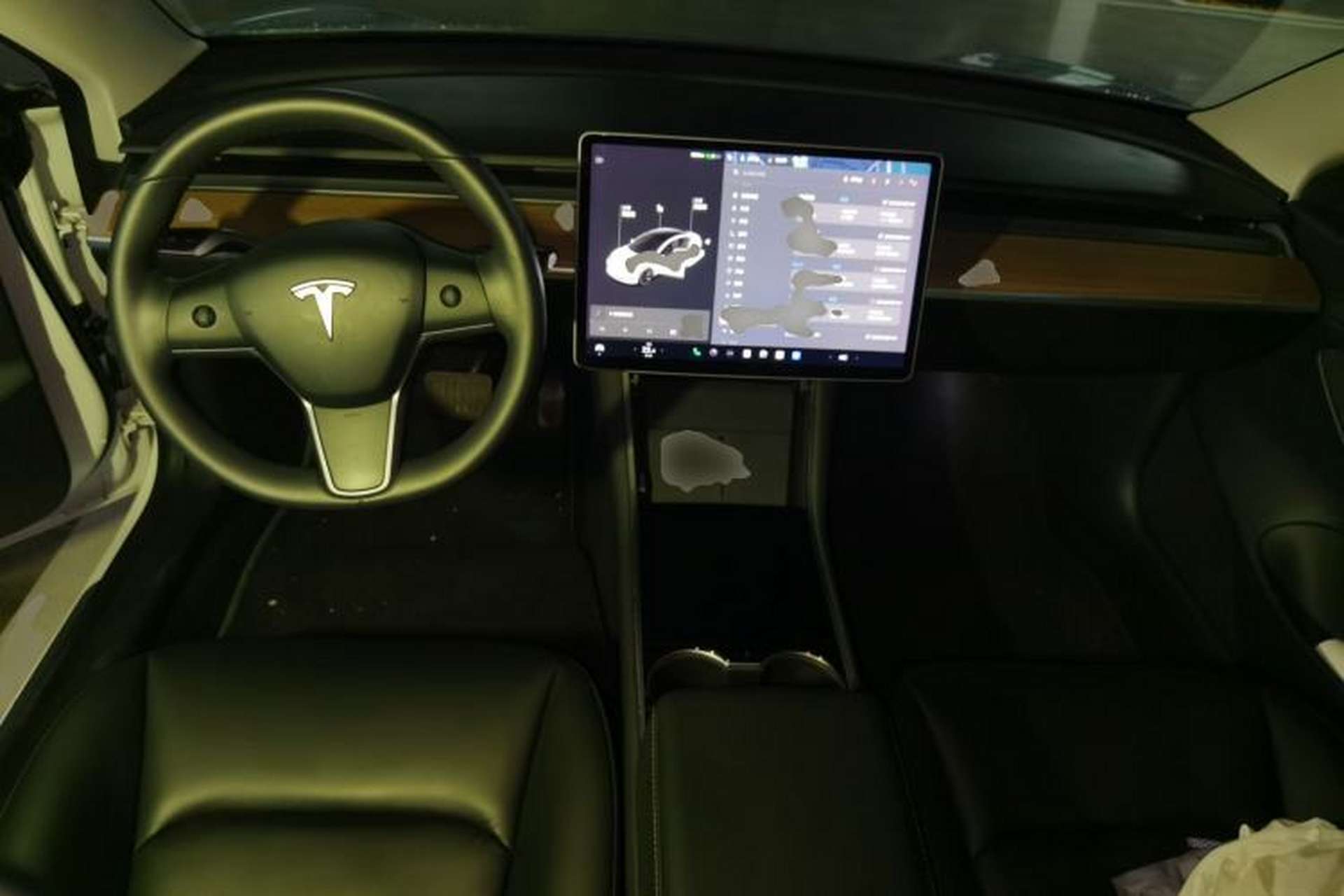 Used Tesla Model 3 2020 Refreshed Version Long-Range Rear-Wheel Drive Center Console