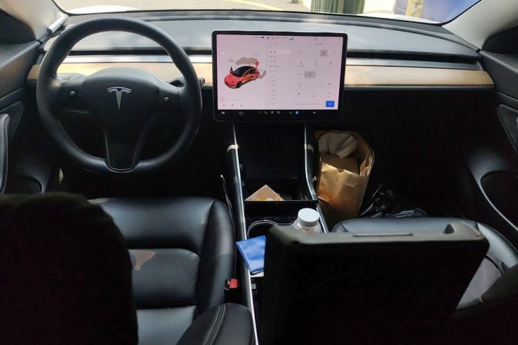 Used Tesla Model 3 2020 Refreshed Version Long-Range Rear-Wheel Drive Center Console