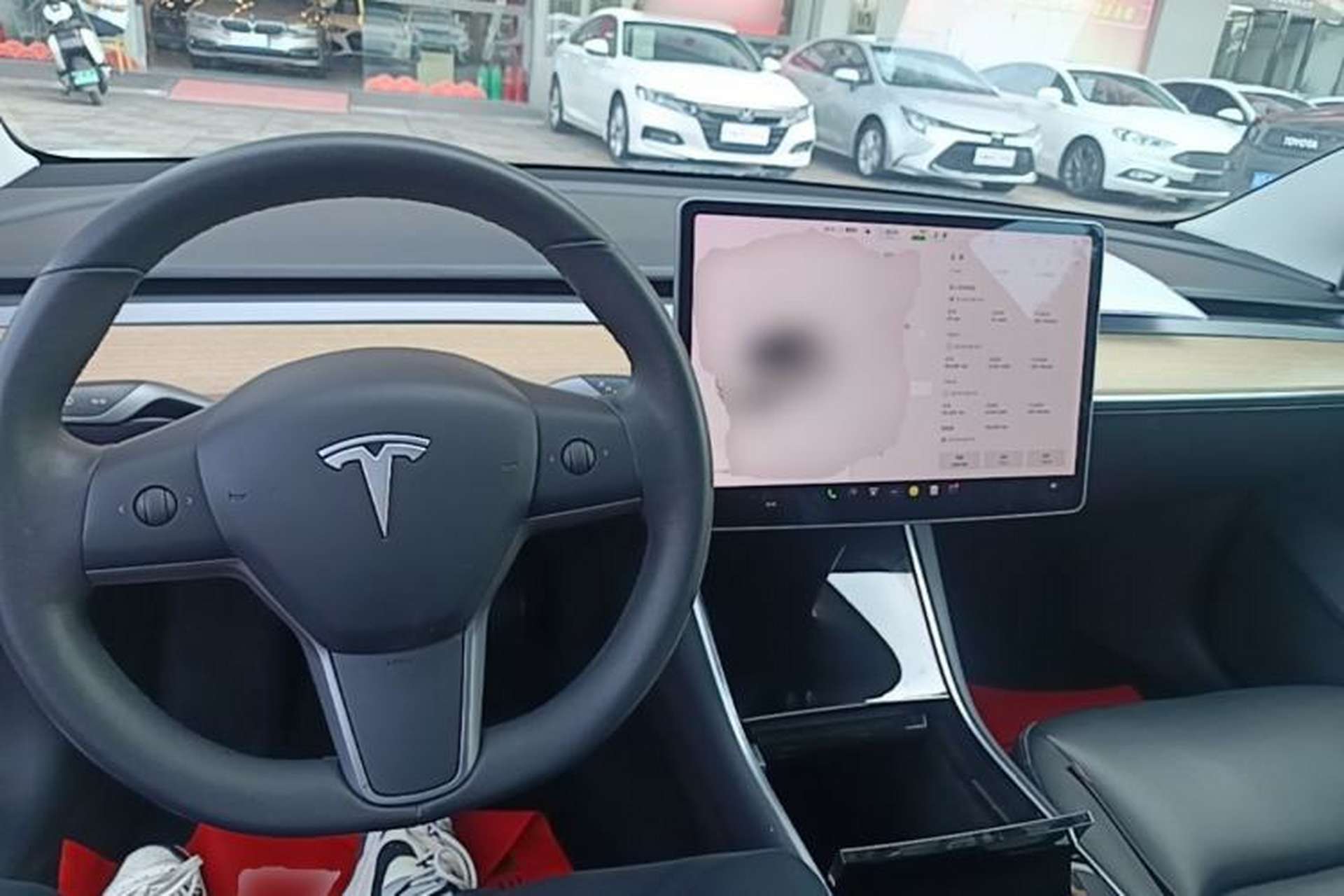 Used Tesla Model 3 2020 Standard Range Rear-Wheel Drive Upgraded Version Center Console
