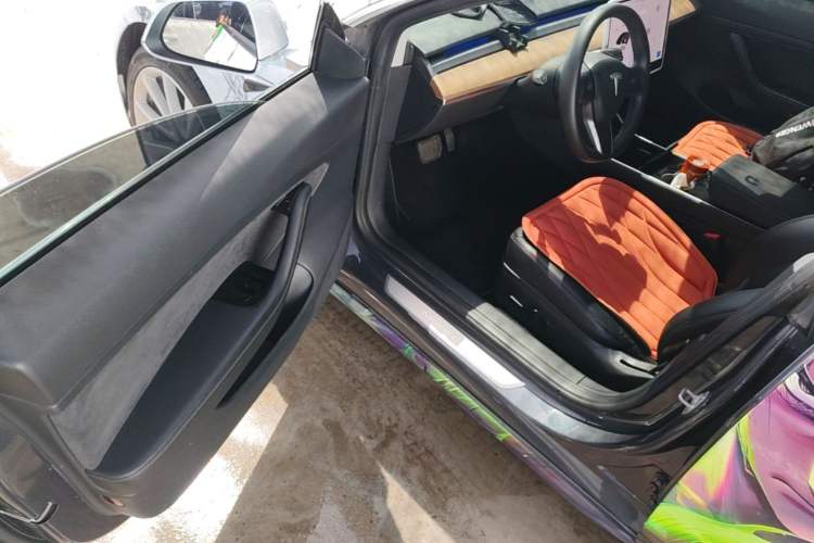 Used Tesla Model 3 2020 Long-Range Rear-Wheel-Drive Version Driver Seat
