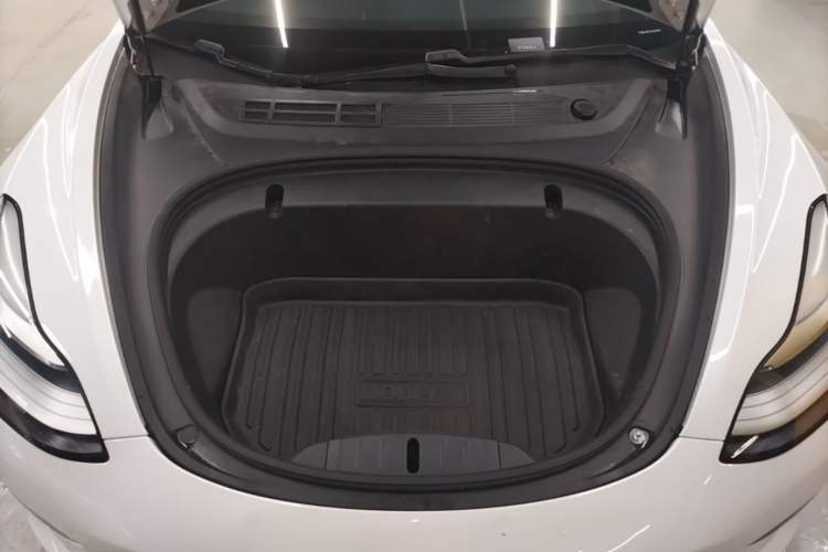 Used Tesla Model 3 2020 Revised Version Standard Range Rear-Wheel Drive – Upgraded Edition Engine Bay