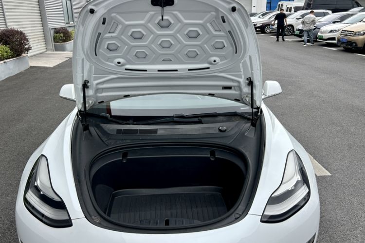 Used Tesla Model 3 2020 Refreshed Version Long-Range Rear-Wheel Drive Engine Bay