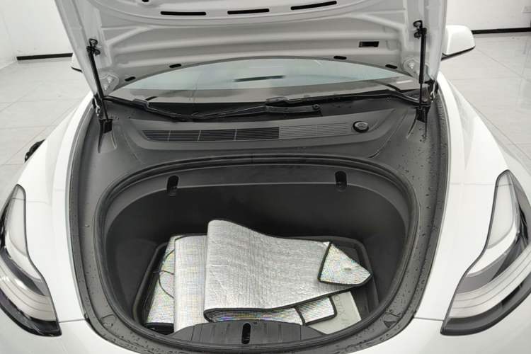 Used Tesla Model 3 2020 Refreshed Version Long-Range Rear-Wheel Drive Engine Bay