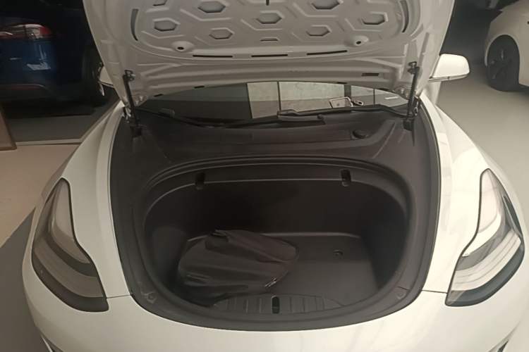 Used Tesla Model 3 2020 Refreshed Version Long-Range Rear-Wheel Drive Engine Bay