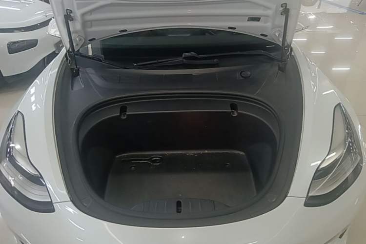 Used Tesla Model 3 2020 Refreshed Version Long-Range Rear-Wheel Drive Engine Bay