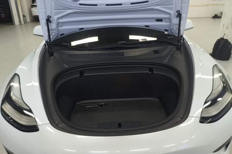Used Tesla Model 3 2020 Standard Range Rear-Wheel Drive Upgraded Version Engine Bay