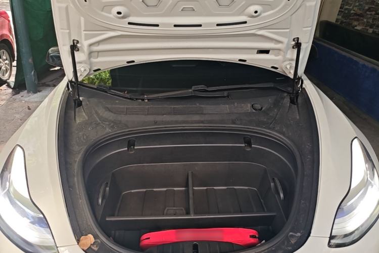 Used Tesla Model 3 2020 Refreshed Version Long-Range Rear-Wheel Drive Engine Bay
